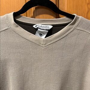 Columbia Men's Tan Pullover in XL